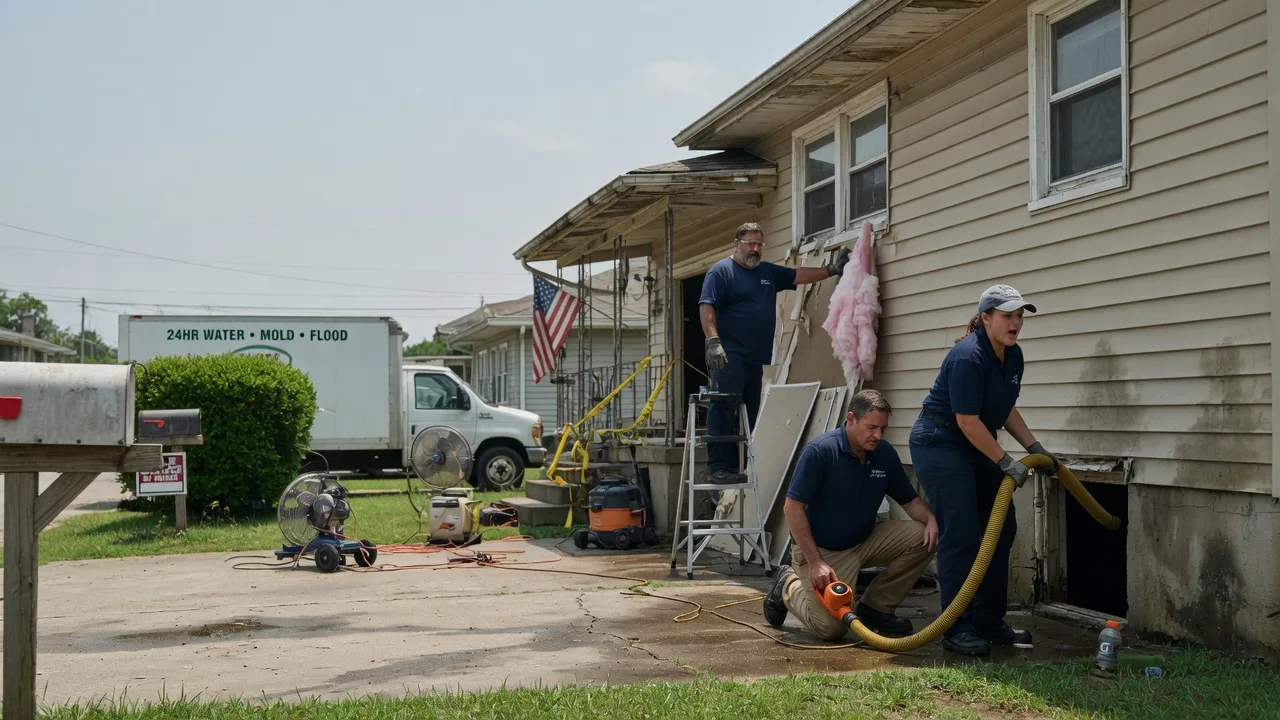 Water Damage Repair in Morgan City, LA near me
